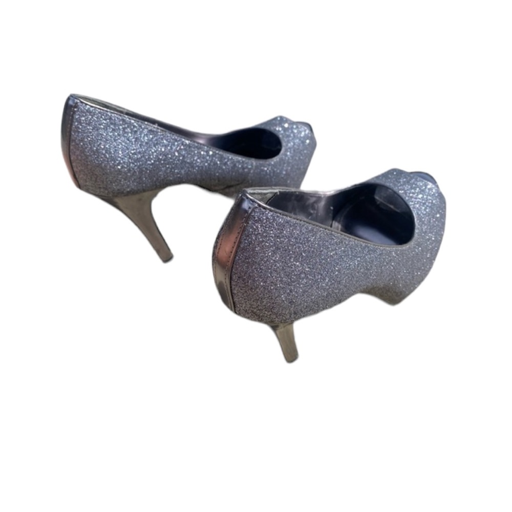 Jacqueline Ferrar Glittered Purple “Lara” Heels